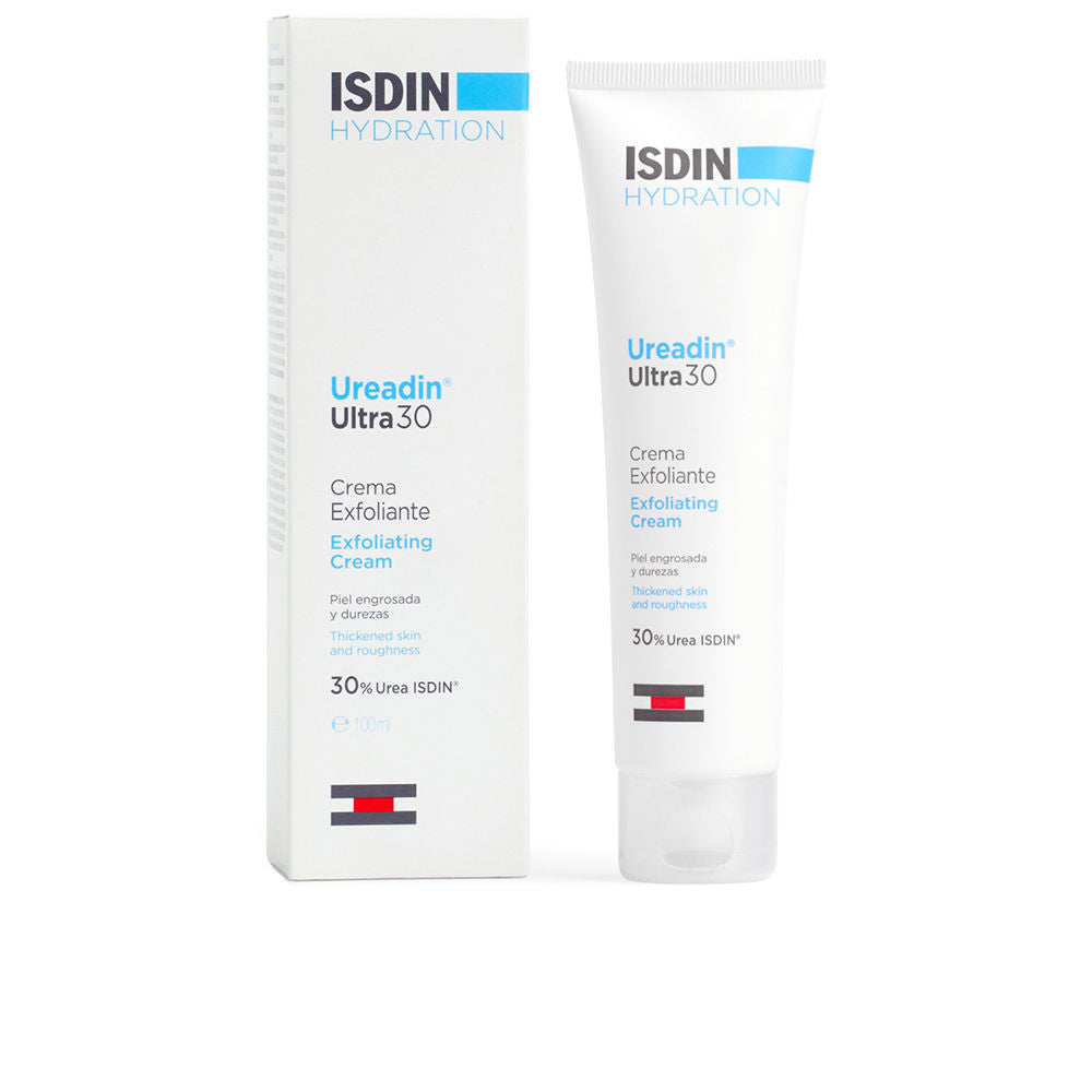 Tube of 100 ml Urea 30% exfoliating body cream for thickened skin, non‑greasy