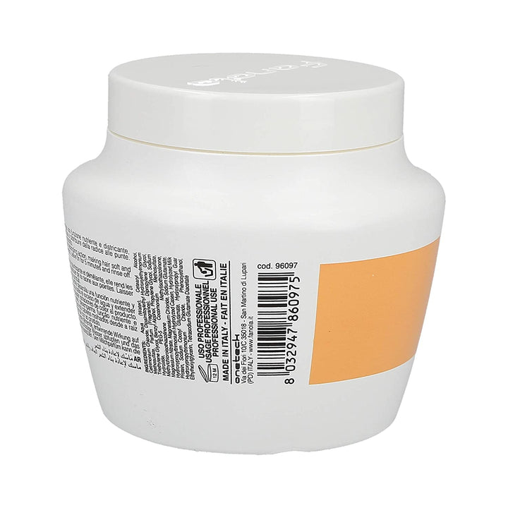500 ml pale-cream reconstructing hair mask tube for dry damaged hair