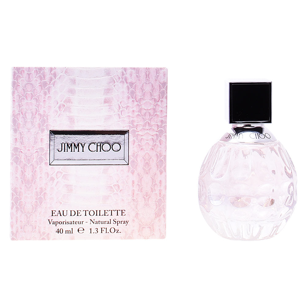 Pink spherical perfume bottle with snakeskin texture — 100 ml Eau de Toilette for Women