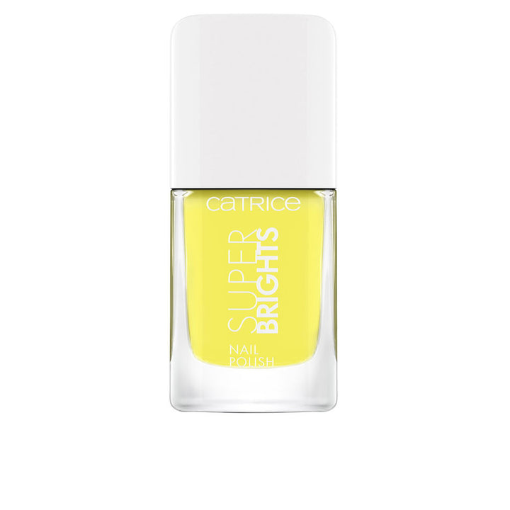 Vibrant orange-red cream nail polish bottle, 10.5 ml, unisex