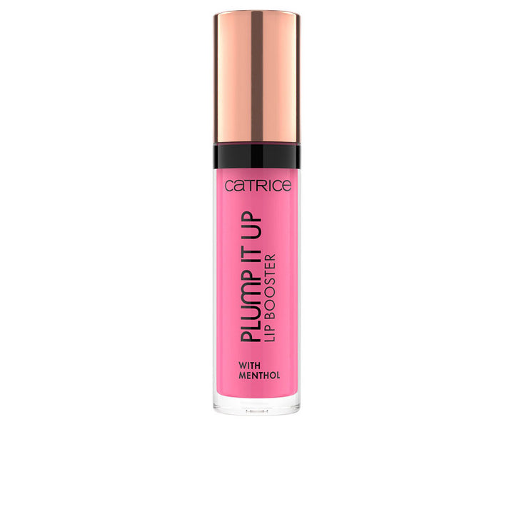 Small 3.5 ml brown-tinted lip booster tube with glossy finish, Unisex
