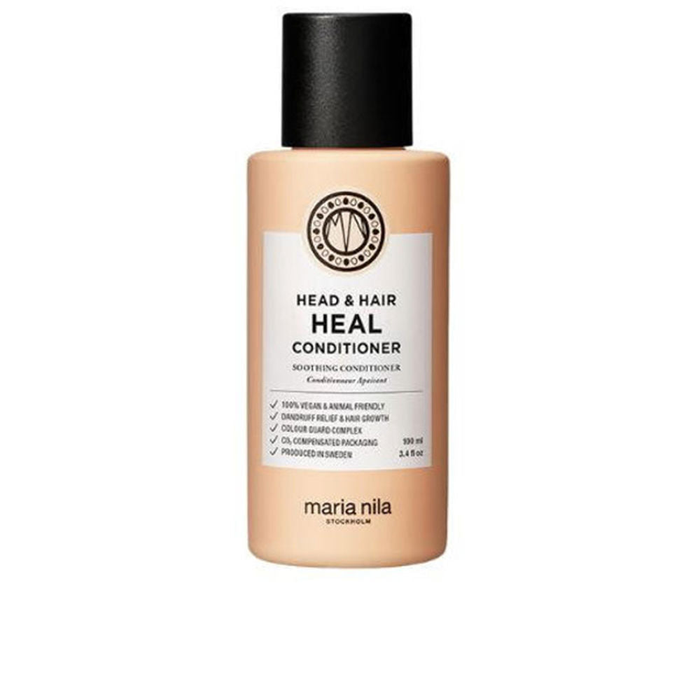 Maria Nila Tube of calming aloe vera hair conditioner with floral fragrance, for soothing scalp care