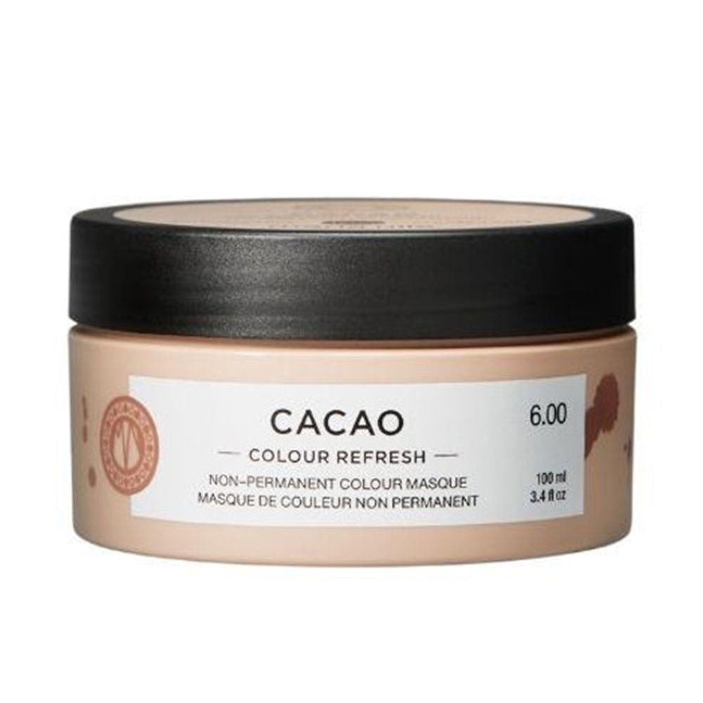 100 ml copper colour refresh mask tube, rich creamy texture, 6.00 Cacao