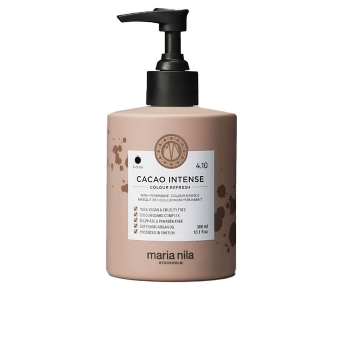 300 ml brown pigment hair mask tube, creamy formula for Unisex colour refresh