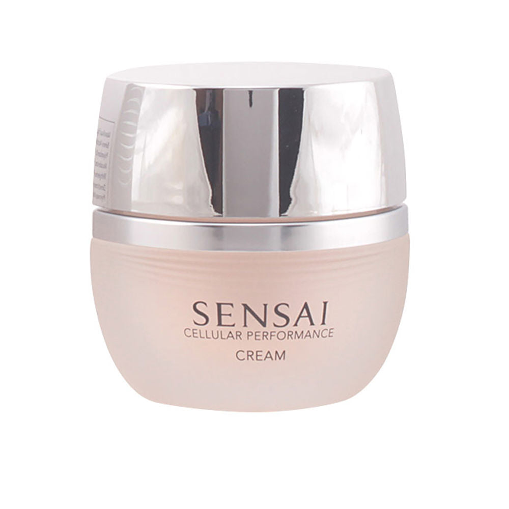 Jar of Sensai cream for firming, deep hydration and silky finish
