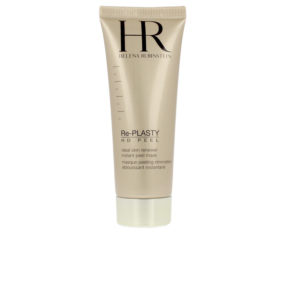 Helena Rubinstein Beige plastic tube face peel mask with screw cap, printed text and logo, minimalist design