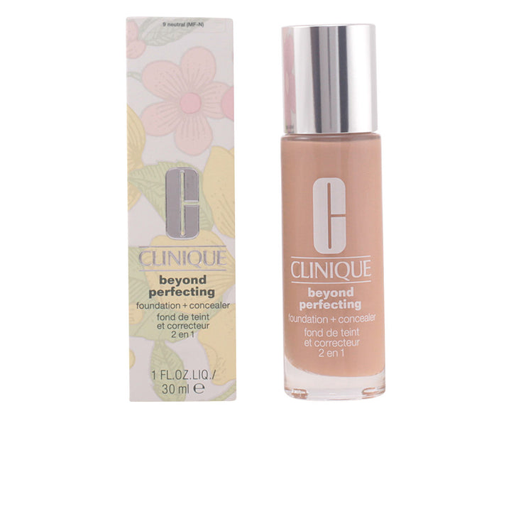 30 ml fluid foundation + concealer in shade 09‑neutral, pump bottle