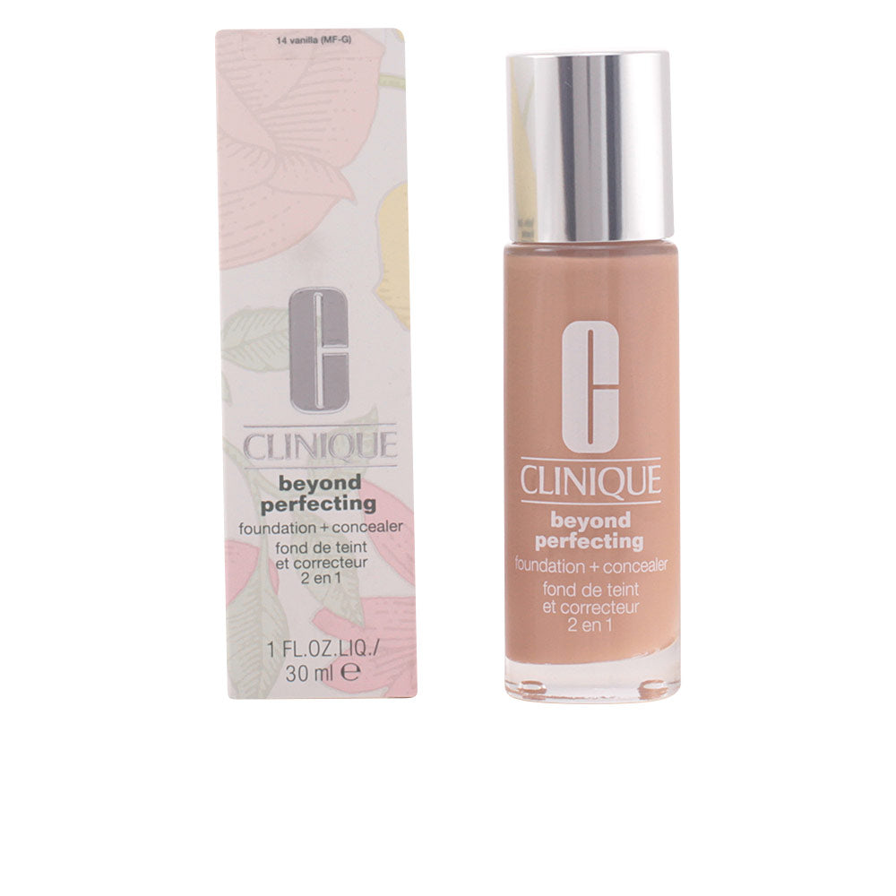 30 ml tube of lightweight fluid foundation and concealer, shade 14 Vanilla