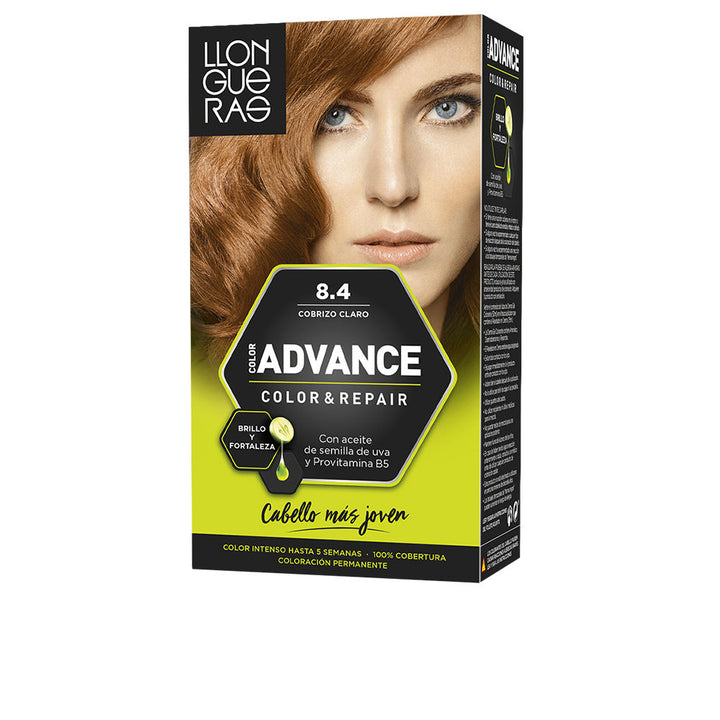 Tube and developer with nourishing treatment; ash dark blonde shade sample
