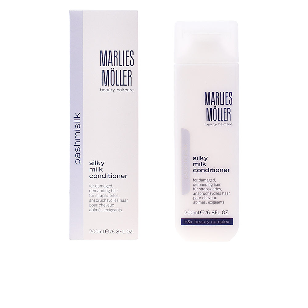200 ml milky conditioner bottle for damaged hair with silk extracts, Unisex