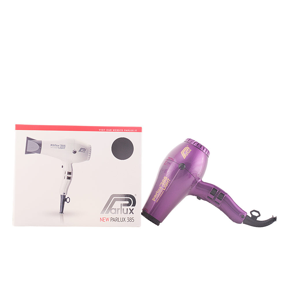 Violet handheld ceramic ionic hair dryer with 3 m cable, ergonomic handle