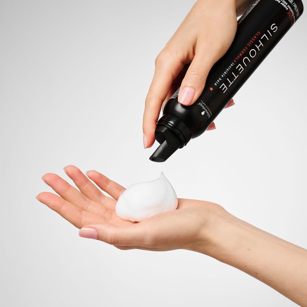 200 ml aerosol hair mousse can for Unisex, super hold, volumising finish