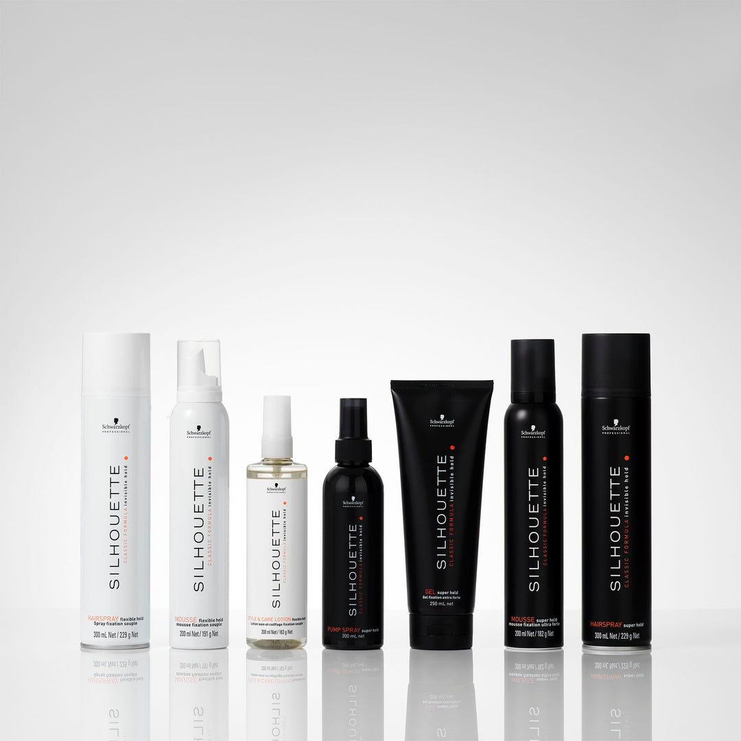 200 ml aerosol hair mousse can for Unisex, super hold, volumising finish