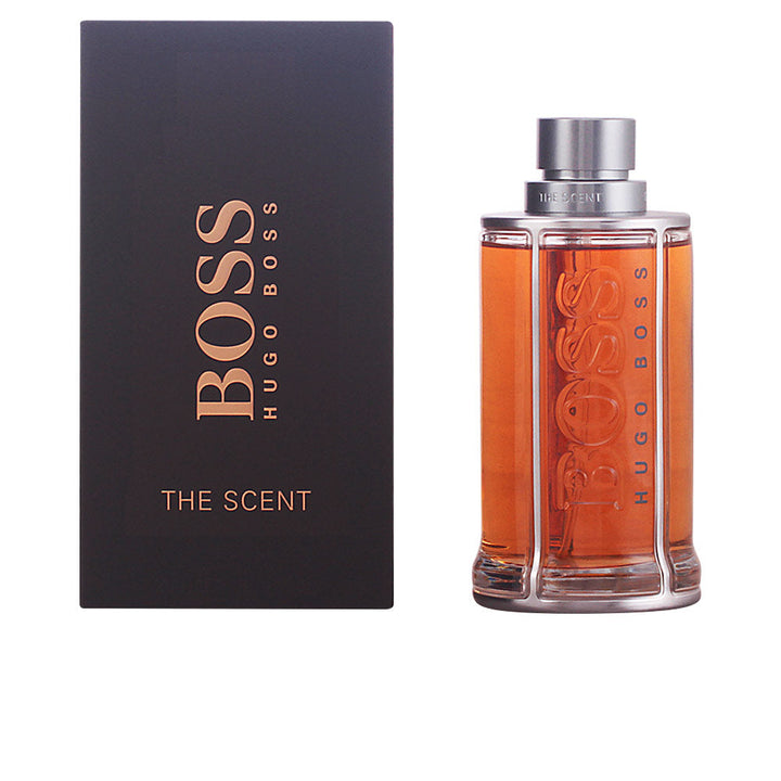 Amber-hued 50 ml Eau de Toilette with cage-inspired flacon, woody-fruity notes