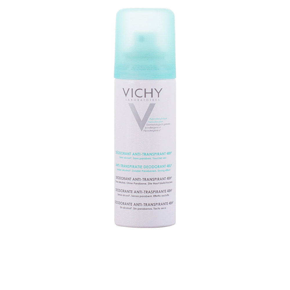 Vichy Deo Anti‑Transpirant 24H spray bottle — hypoallergenic, 24‑hour protection