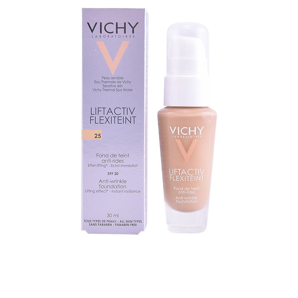 30 ml fluid lifting foundation in 25 Nude with SPF20, medium coverage