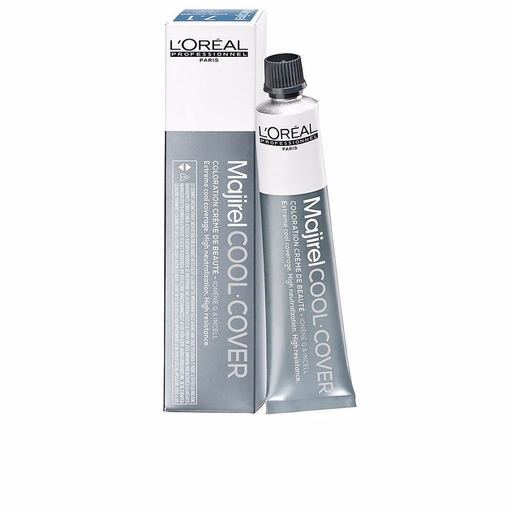 50 ml tube of Cool-Cover permanent colour cream in 7.1 Blond Cendré for Unisex use