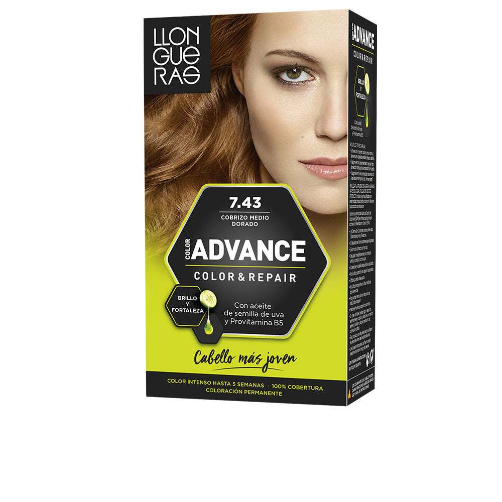 Tube and cream developer for ash dark blonde permanent hair colour, Unisex