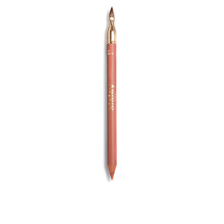 Cream lip pencil, nude shade, coloured barrel and built-in brush, 1.45 g, Unisex