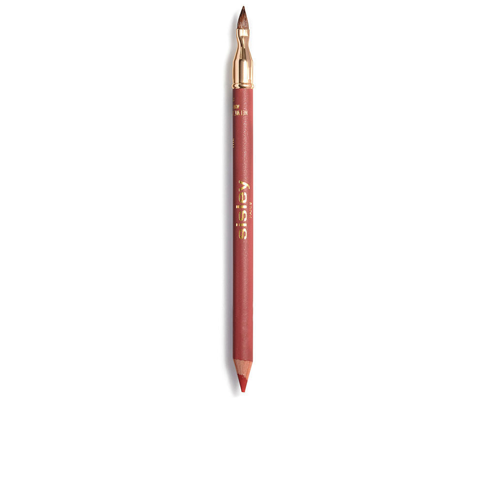 Slim colour-matched lip pencil with integrated brush, shade 03 Rose Thé, 1.45 g
