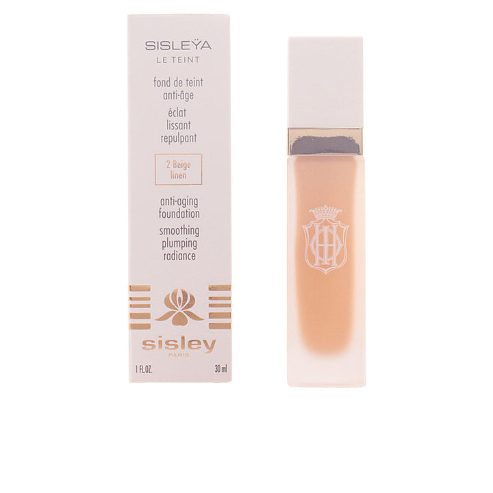 30 ml oil‑free liquid foundation in 2W‑Linen, pump bottle