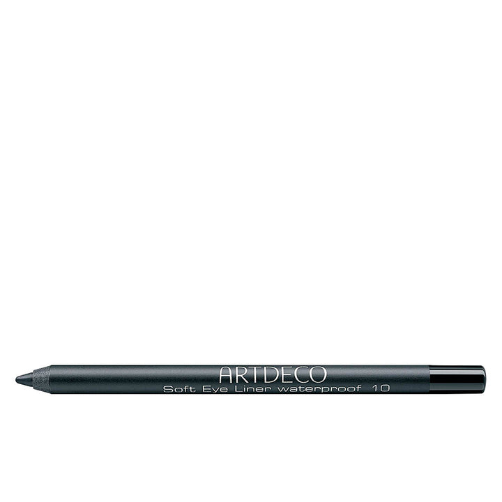 Slim black cream waterproof eye liner pencil, 1.2 g, matte finish