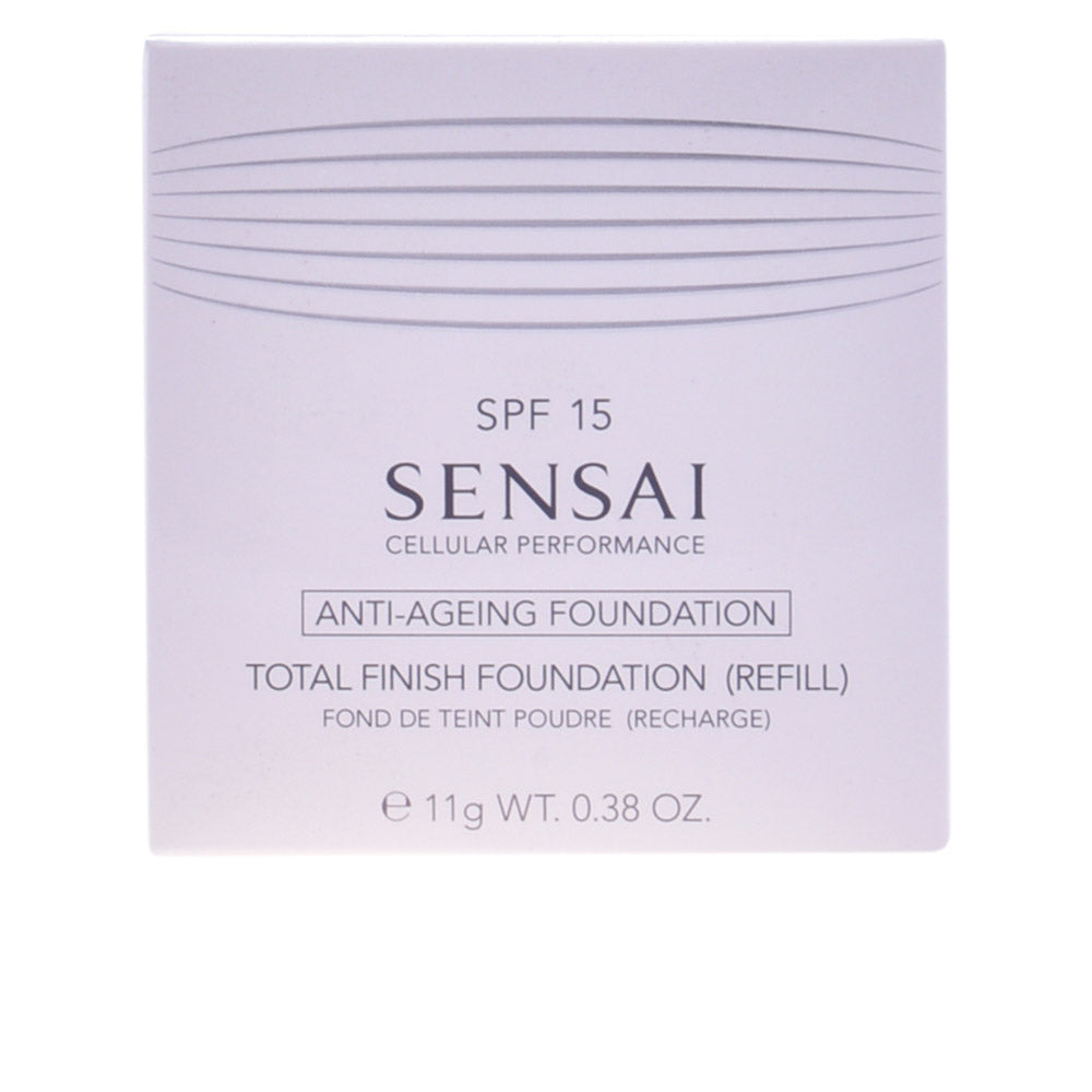 Pressed compact of warm beige silken powder, refillable, 11 g, SPF 10