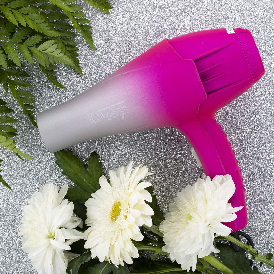 Professional 2300W ceramic hair dryer with long cable and removable filter