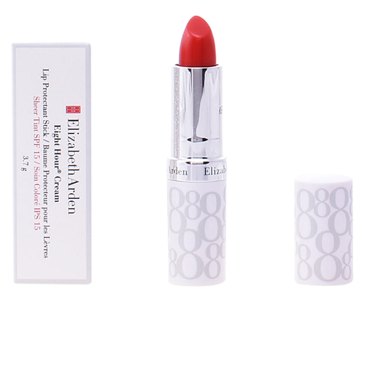 Small berry‑tinted lip balm tube, SPF 15, 3.7 g