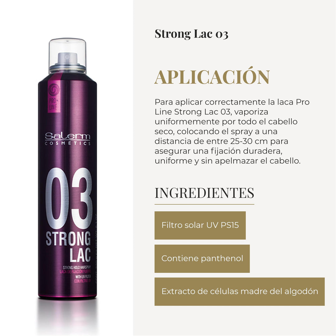 Aerosol strong-hold hair spray, 405 ml, fast-dry with UV protection