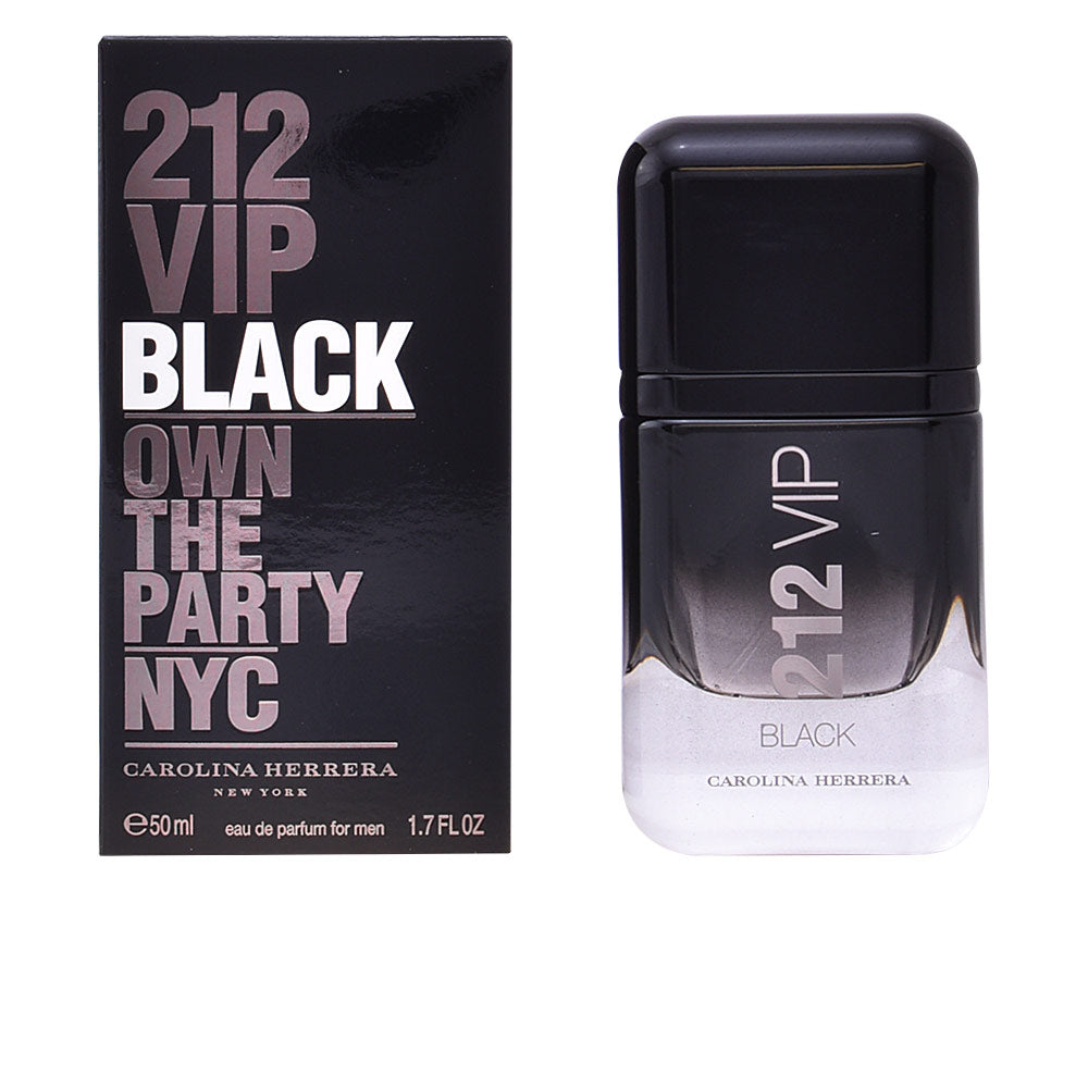 Matte black 50 ml eau de parfum bottle with silver gradient, aromatic fougère