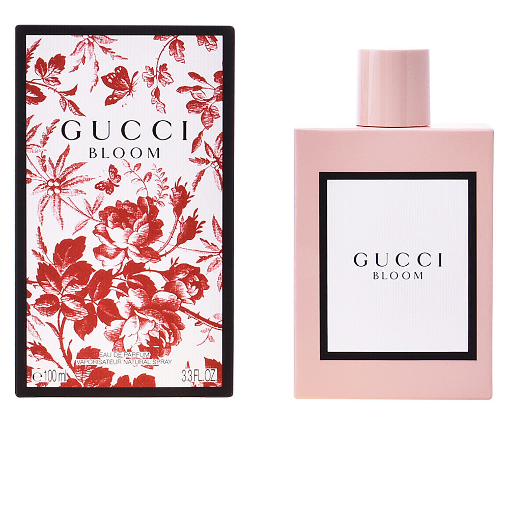 Clear 100 ml perfume bottle labelled floral eau de parfum for Women, glass and cap