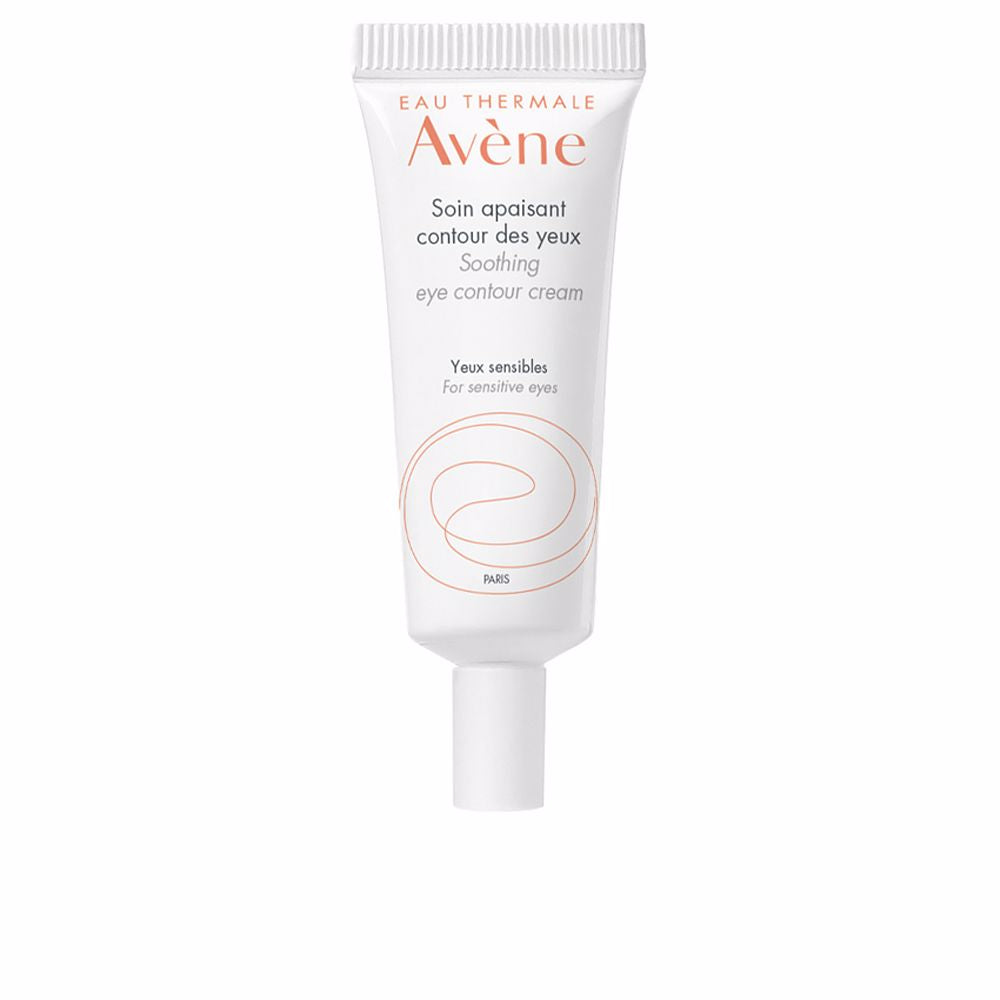 10 ml tube of soothing, fragrance-free eye contour cream with thermal spring water