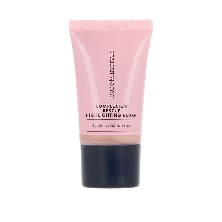Small jar of mauve gel‑cream blush with dewy, translucent finish