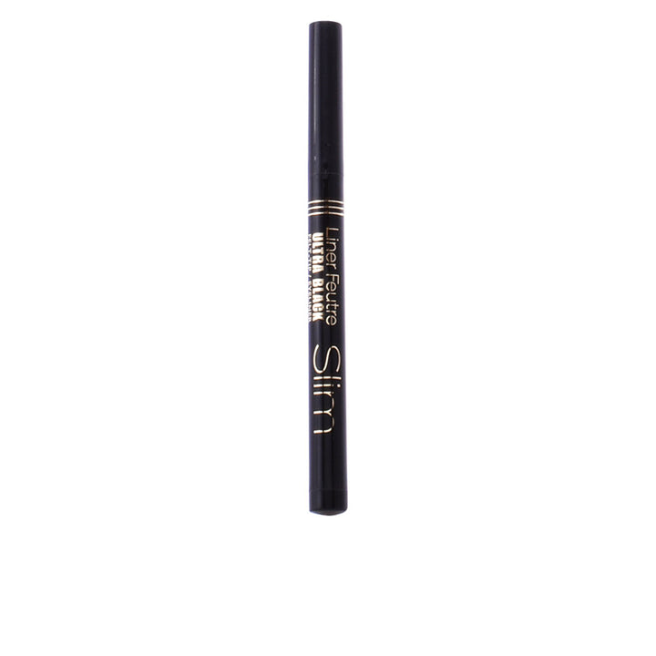 Bourjois Sleek black slim eyeliner pen with ultra-fine rigid tip, pen-like shape for precise lines