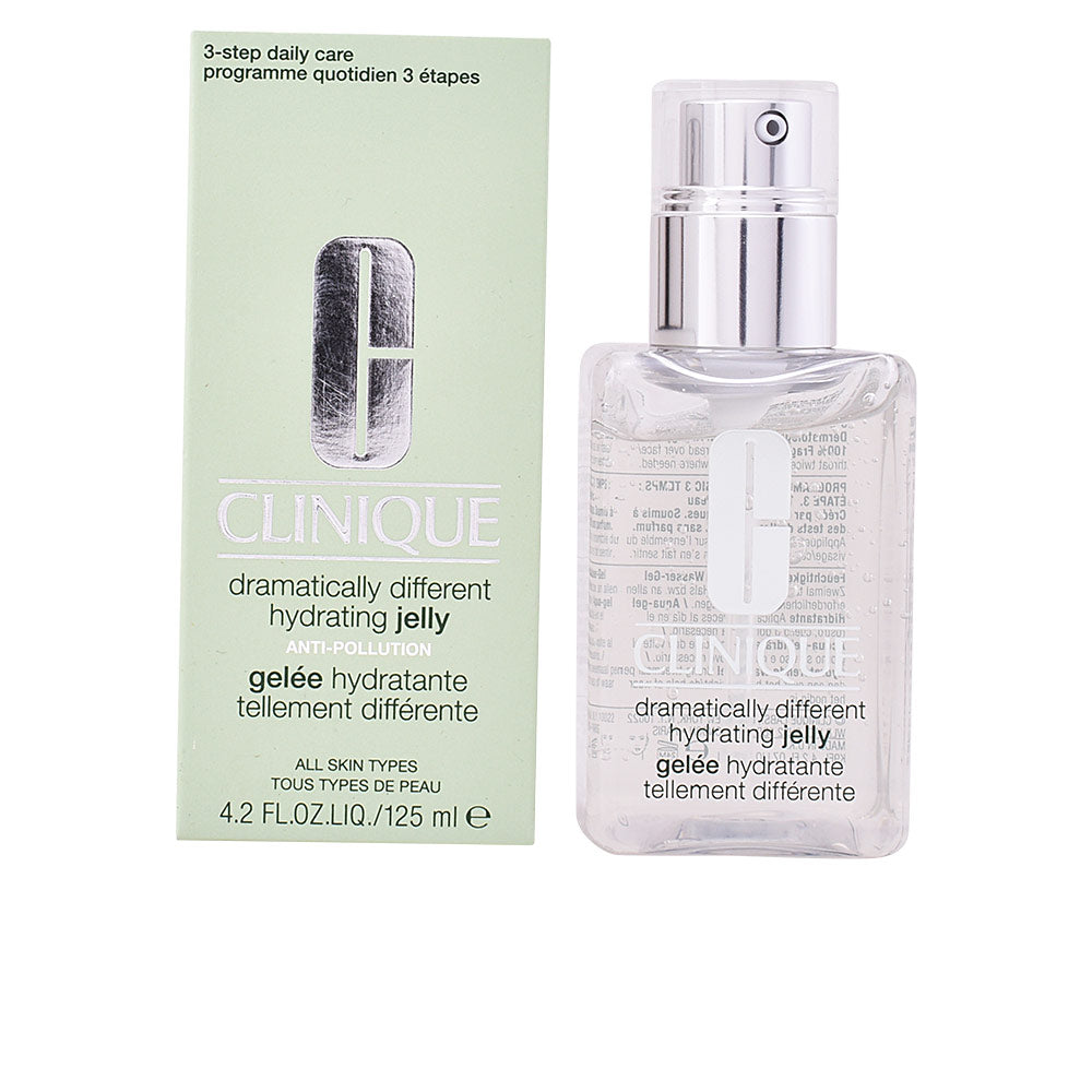 125 ml clear hydrating jelly gel in a tub, translucent cooling texture