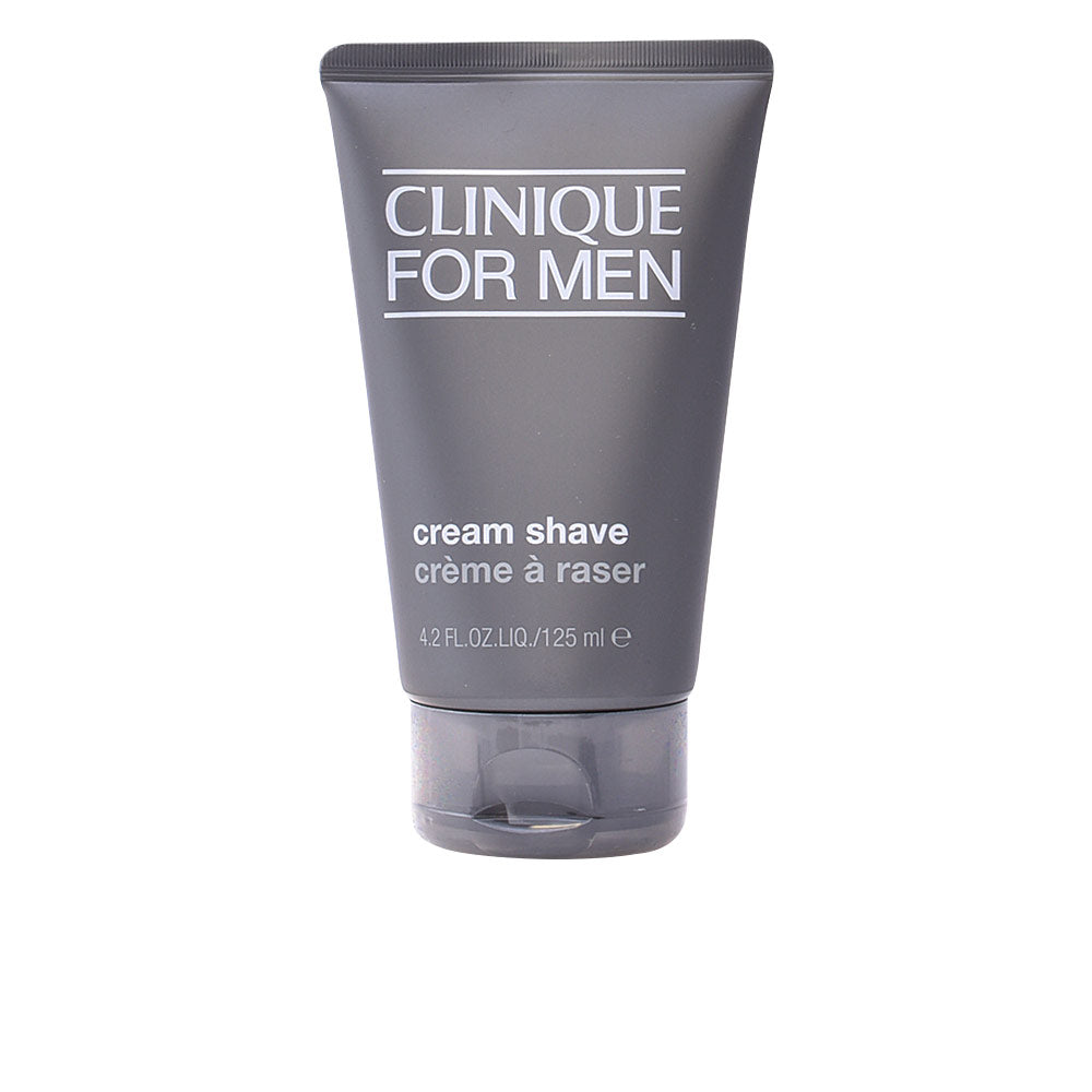 125 ml fragrance-free shave cream tube for Man, creamy white texture