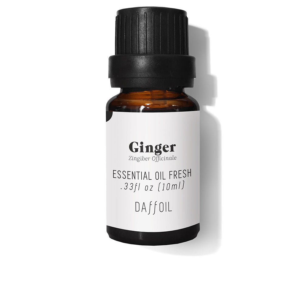 Small amber bottle of steam-distilled fresh ginger essential oil, 50 ml, Unisex