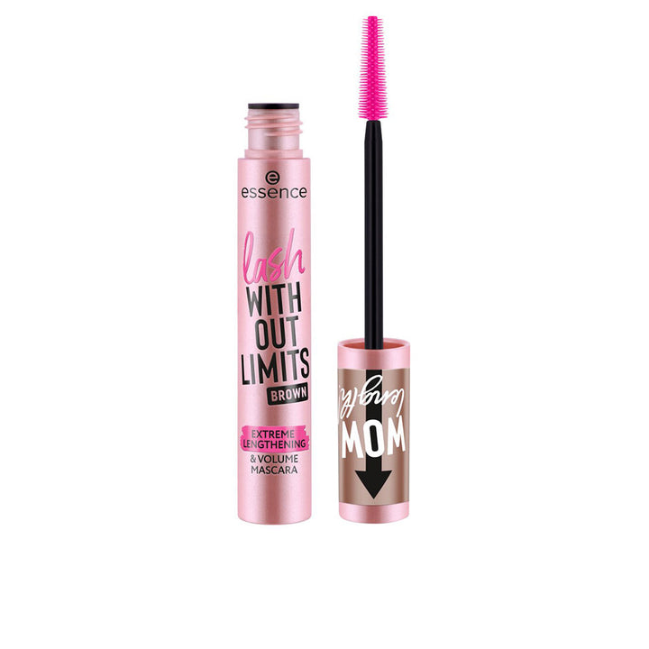 Black volumising mascara with flexible elastomer brush, 13 ml tube