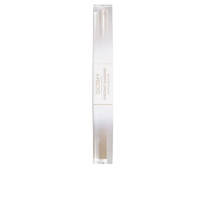 2 ml beige liquid eyeshadow tube, cream-to-powder finish, Unisex