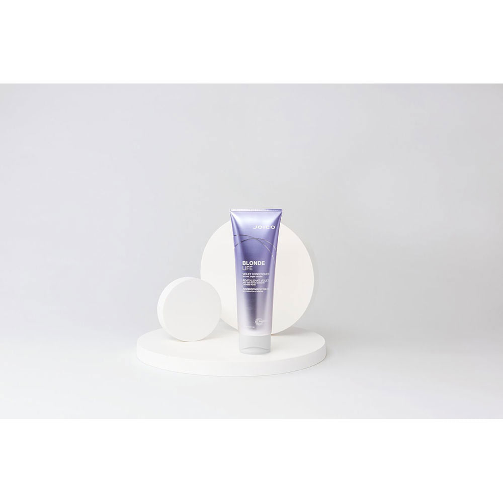250 ml violet-toned conditioner tube for neutralising brassy blonde hair, Unisex
