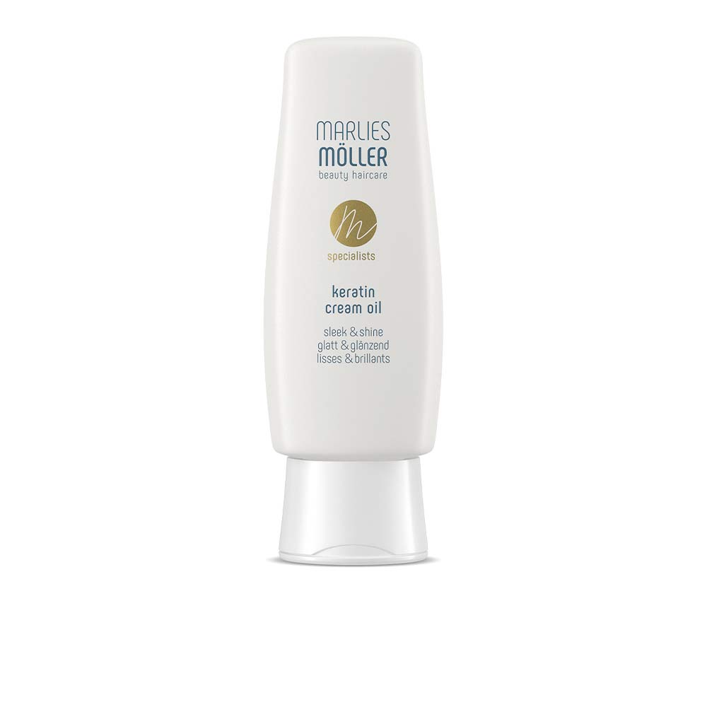 100 ml jar of keratin cream oil, cream texture, for dry damaged hair