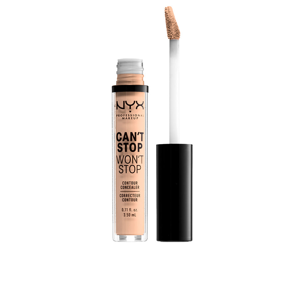 Tube of warm caramel matte liquid concealer, 3.5 ml, Unisex shade