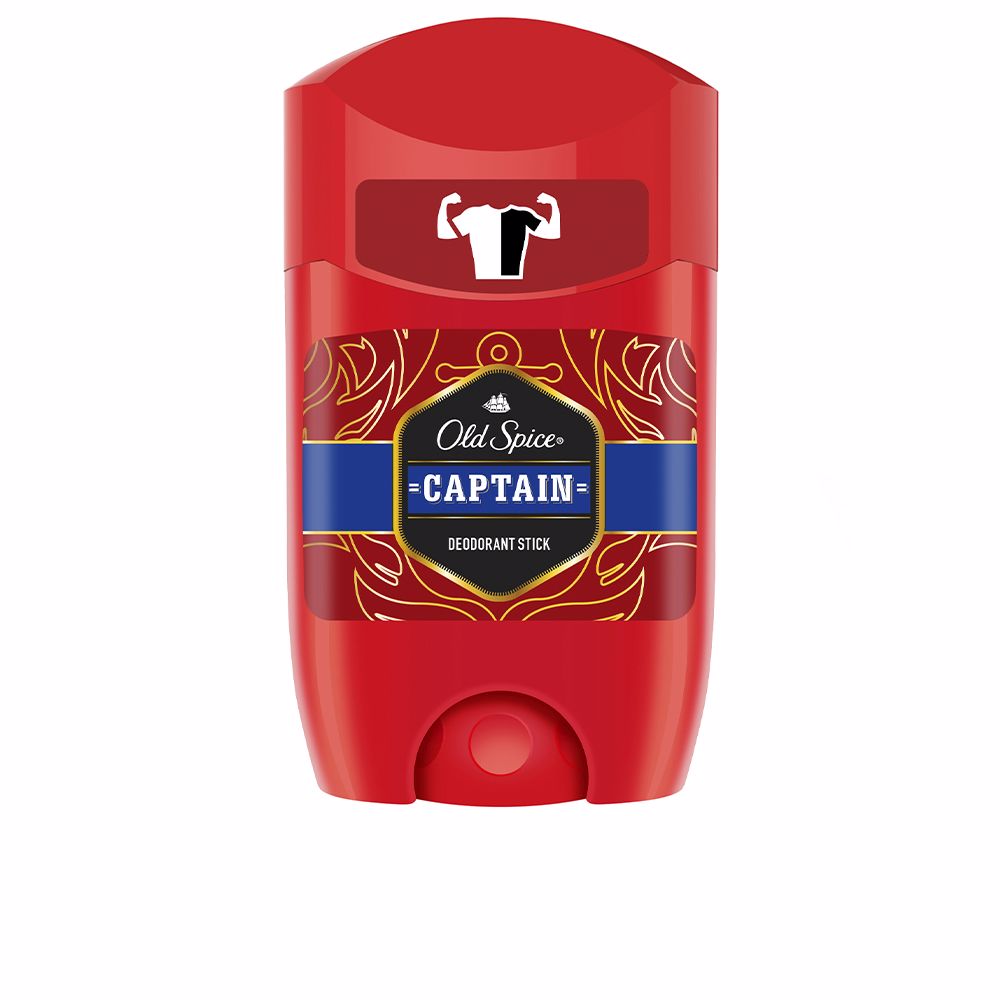 85 ml Captain solid deodorant stick in blue packaging, Unisex long‑wear scent