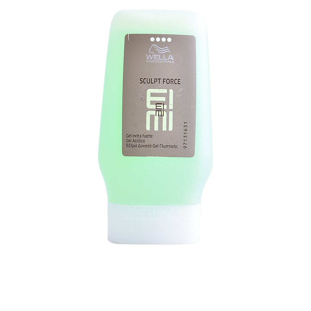 Small tube of clear flubber‑gel hair styling product, 125 ml, high hold